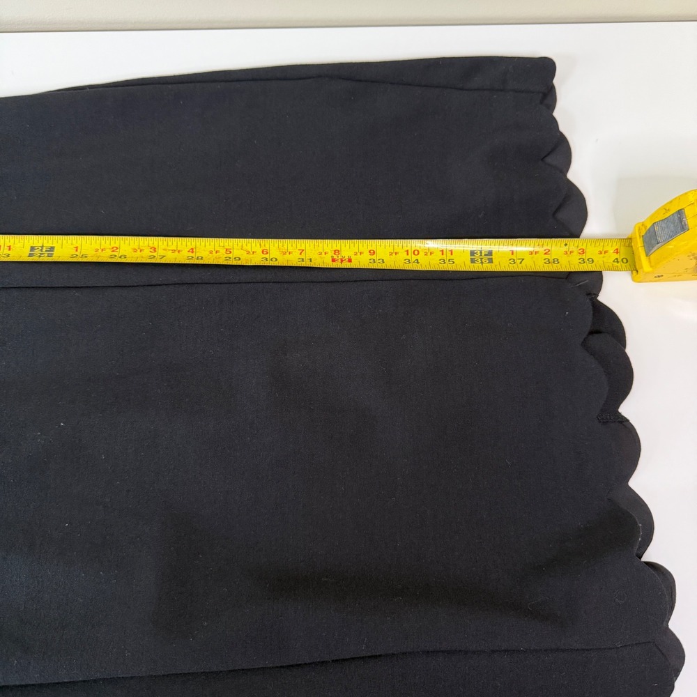 Talbots Scalloped Neckline Ponte Sheath Dress Size 16 Minimalist Event Staple - Picture 8 of 10